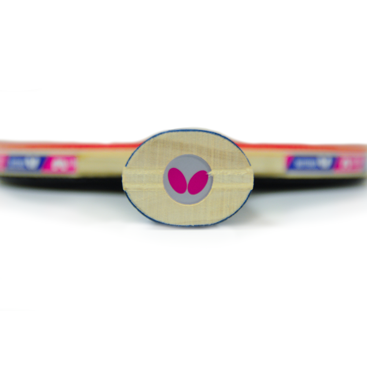 Butterfly Addoy 2000 Racket: Bottom Profile of handle